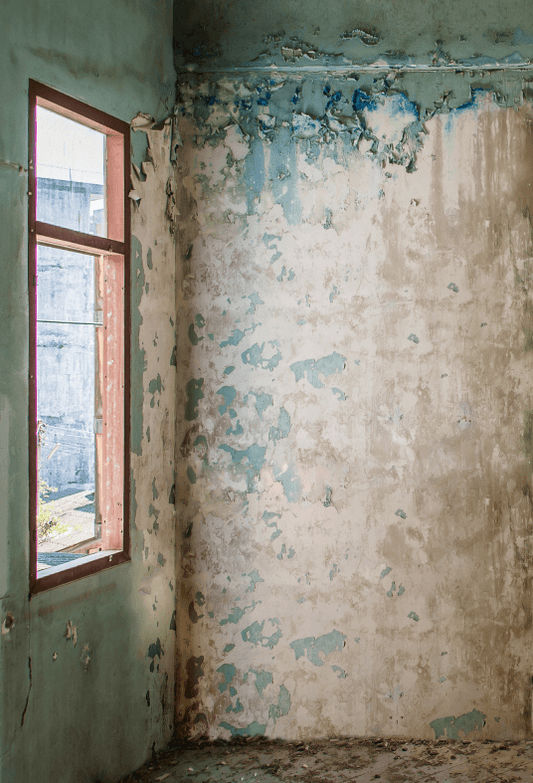 Abandoned Room With Window Texture Photography Backdrop SBH0158