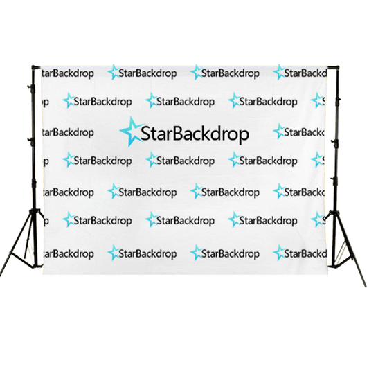 Step and Repeat Custom Backdrop for Business Event Backdrop Backdrop Banner Custom logo Backdrop Fabric Backdrop C-108