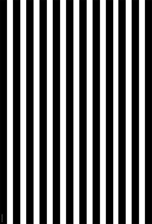 White and Black Stripes Photo Backdrops for Party