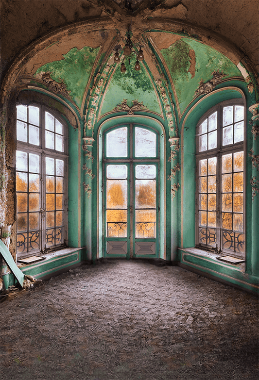 Abandoned Apartment Room Backdrop for Photography SBH0372